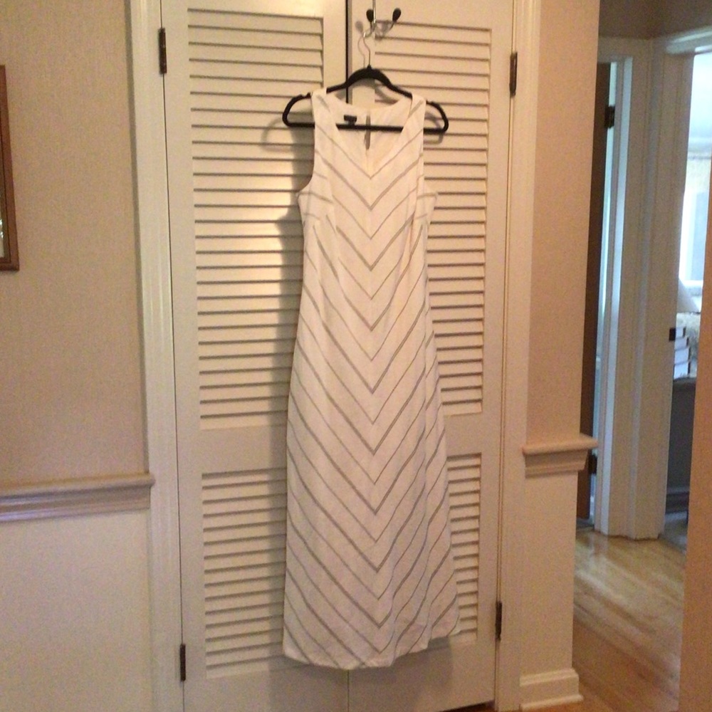 Talbots Linen Maxi Dress. Size 10